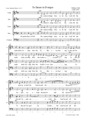 Te Deum in D major