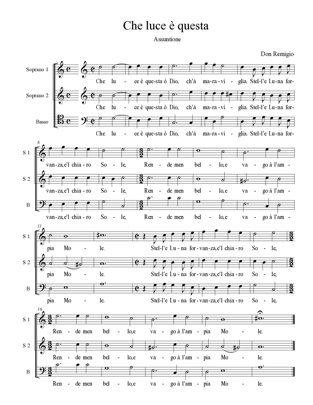 Che luce è questa - Page 1