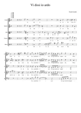 Vi dissi io ardo
