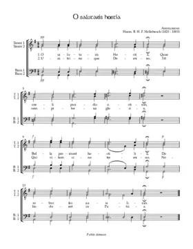 O salutaris hostia No. 12 in G