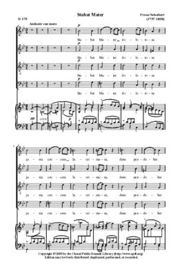 Stabat Mater, D. 175