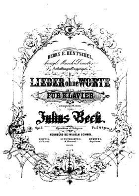 3 Lieder ohne Worte