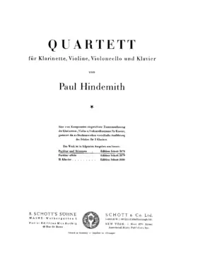 Clarinet Quartet