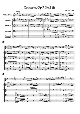 Violin Concerto in D minor