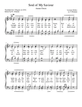 Soul of my Saviour