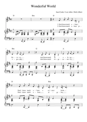 what a wonderful world