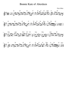 Bonnie Kate of Aberdeen