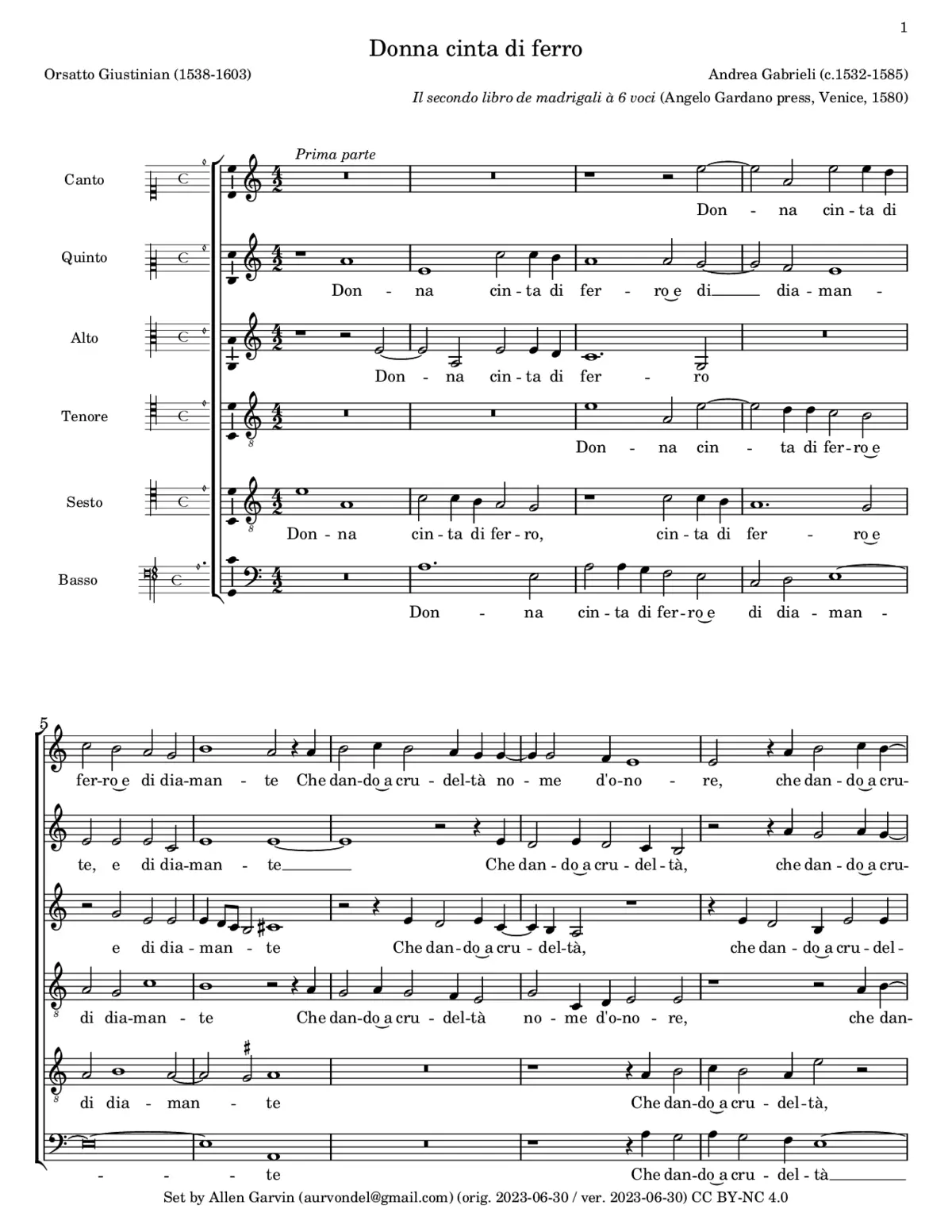 Donna cinta di ferro - Page 1