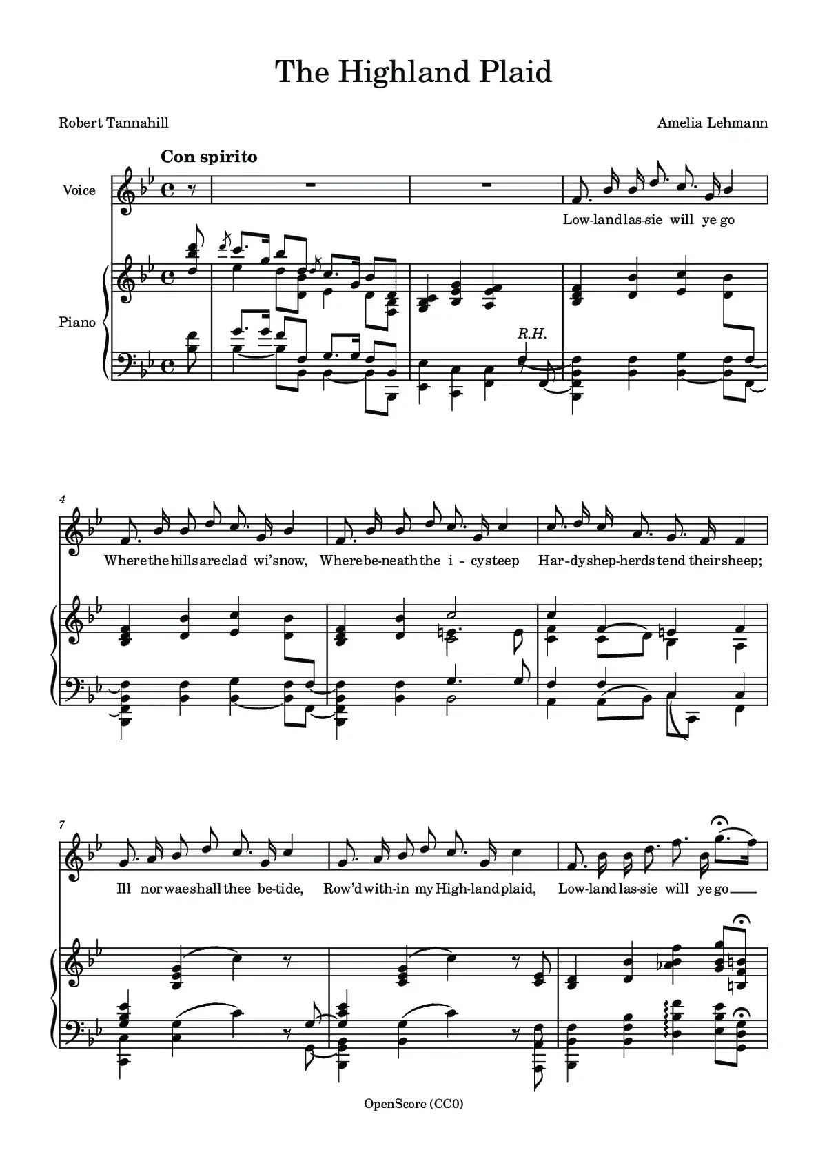The Highland Plaid - Page 1