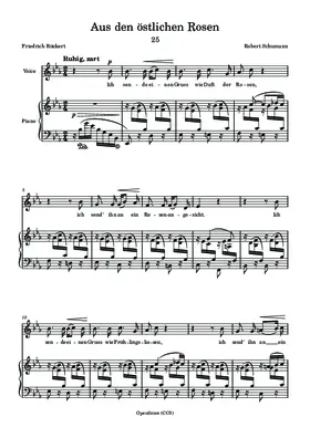 Aus den östlichen Rosen