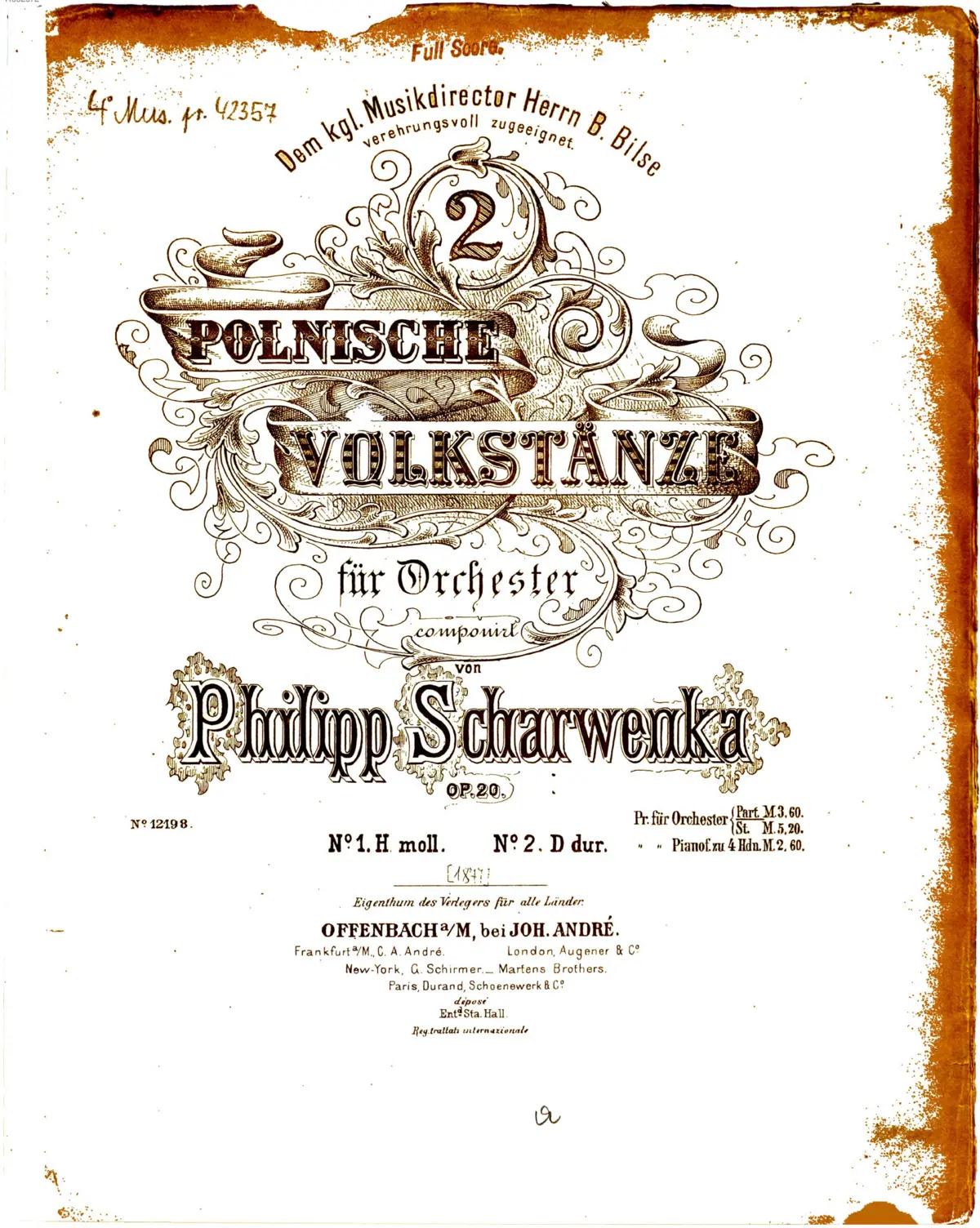 2 Polnische Volkstänze - Page 1