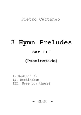 3 Hymn Preludes, Set III
