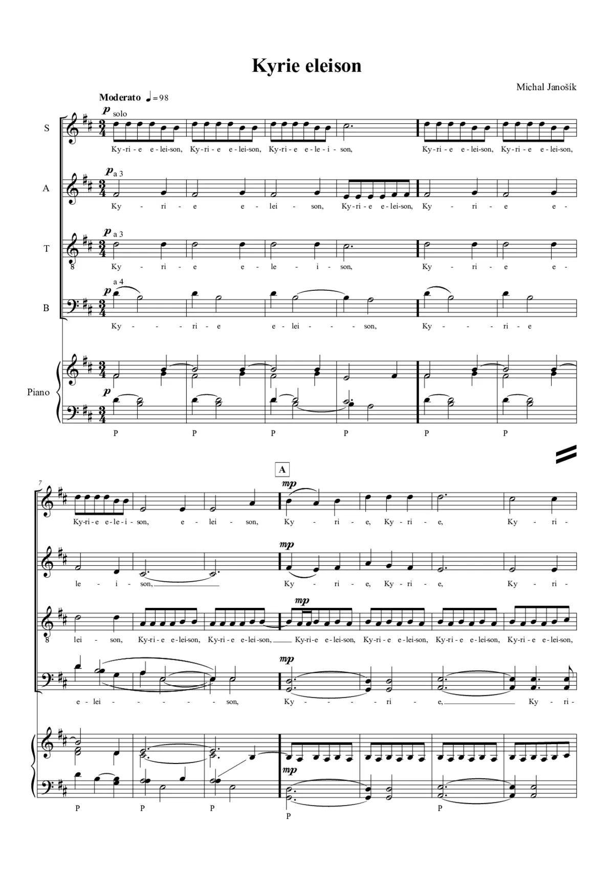 Kyrie eleison - Page 1