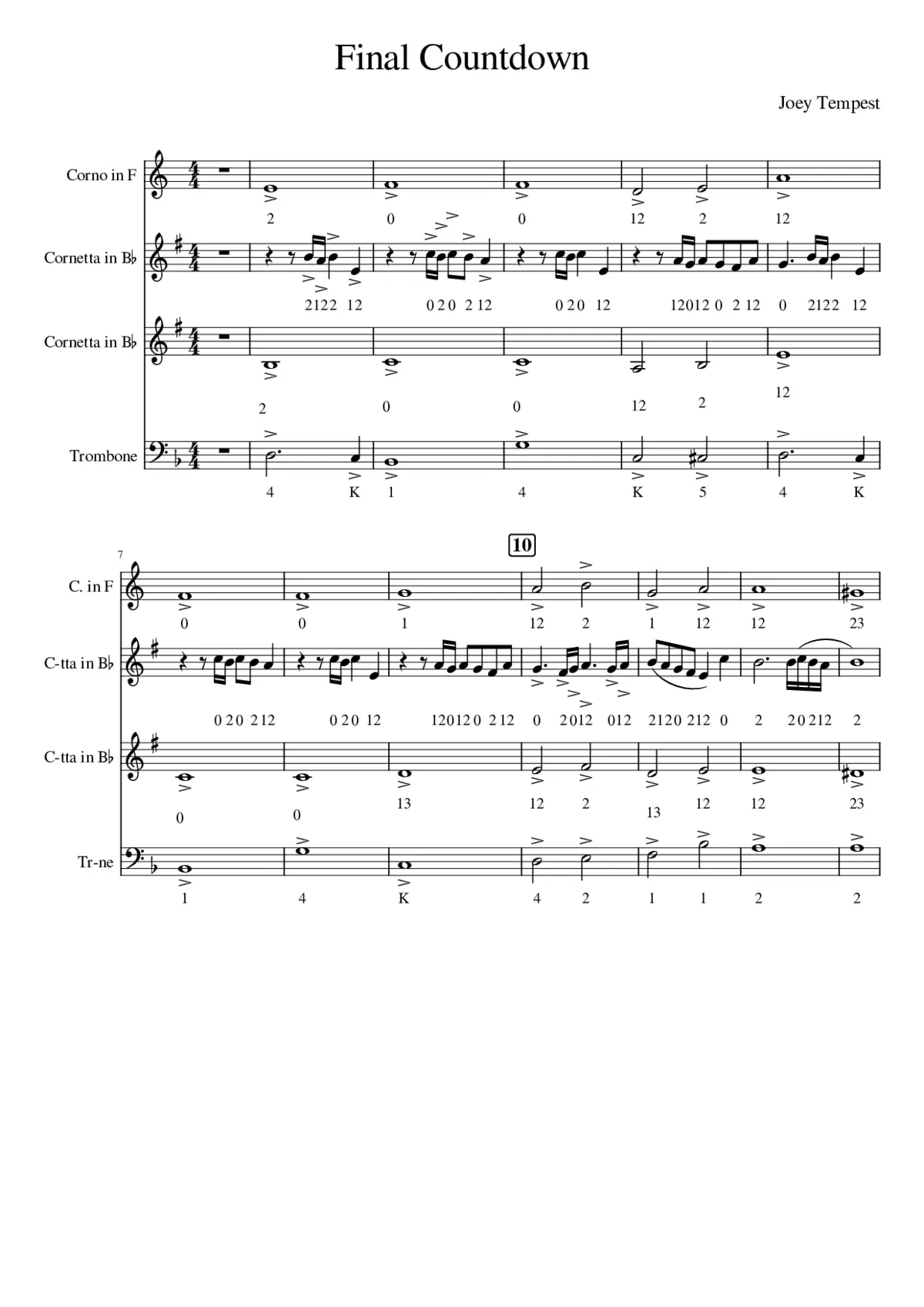 The Final Countdown - Page 1