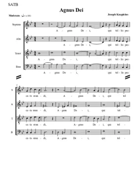 Agnus Dei - A Celebration of Life!