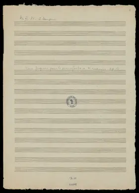 3 Fugues pour le pianoforte à quatre mains