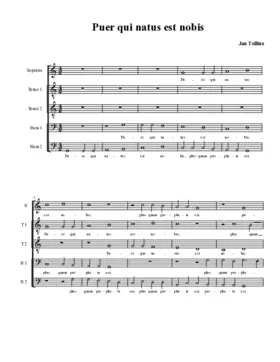 Puer qui natus est nobis