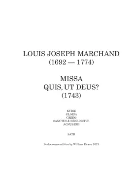 Missa Quis, ut Deus?