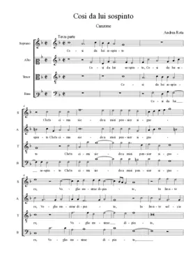 Cosi da lui sospinto