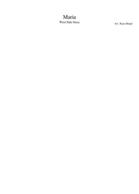 Maria (West Side Story)