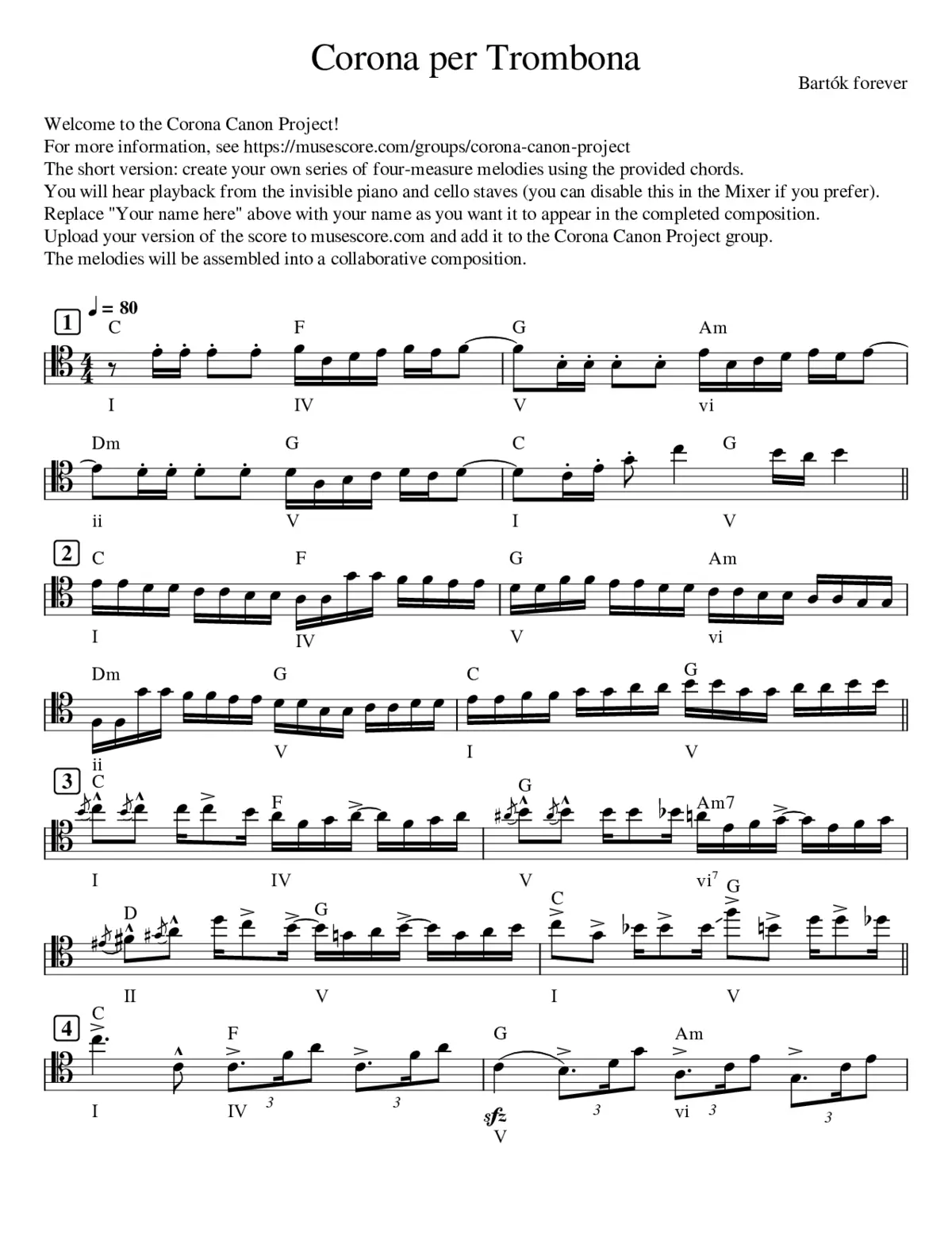 Corona per Trombona - Corona Canon Contribution - Page 1