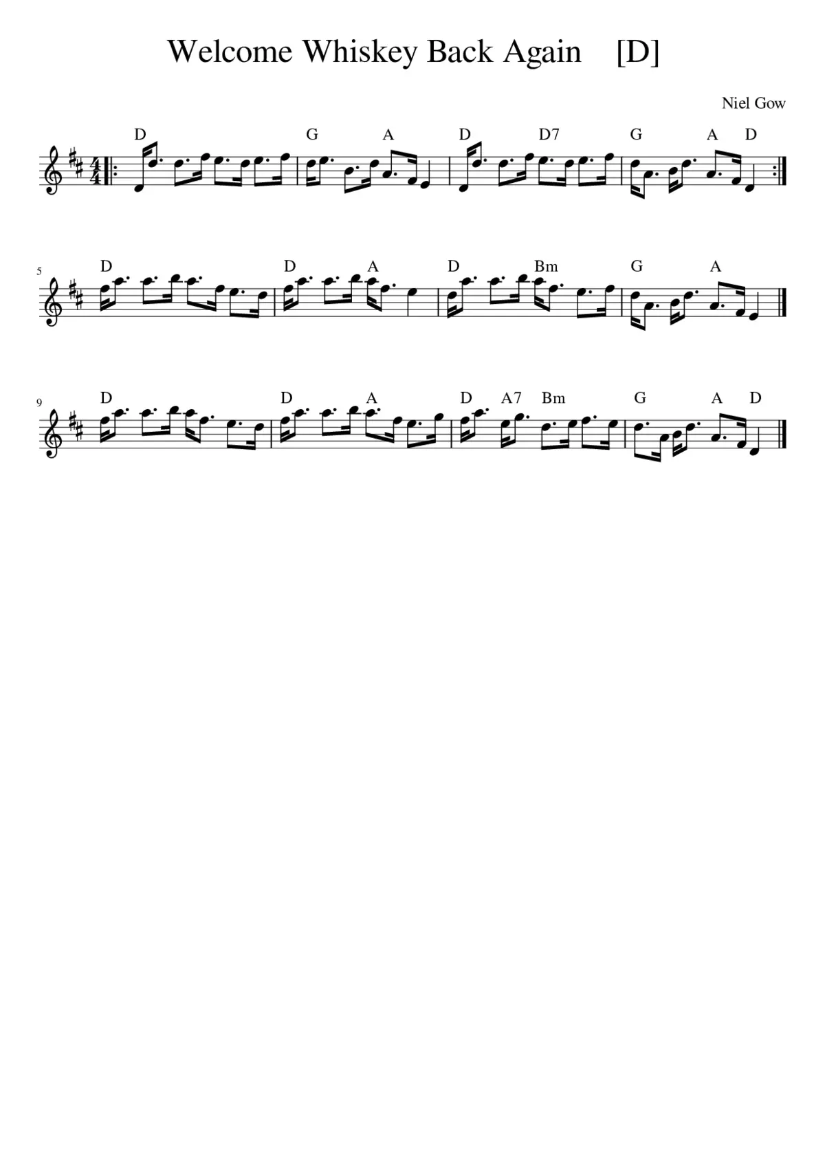 Welcome Whiskey Back Again - Page 1