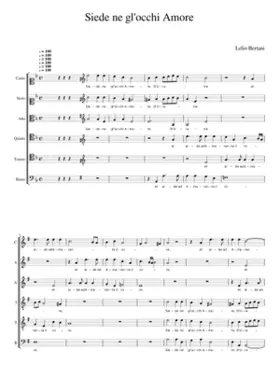 Siede ne gl'occhiAmore