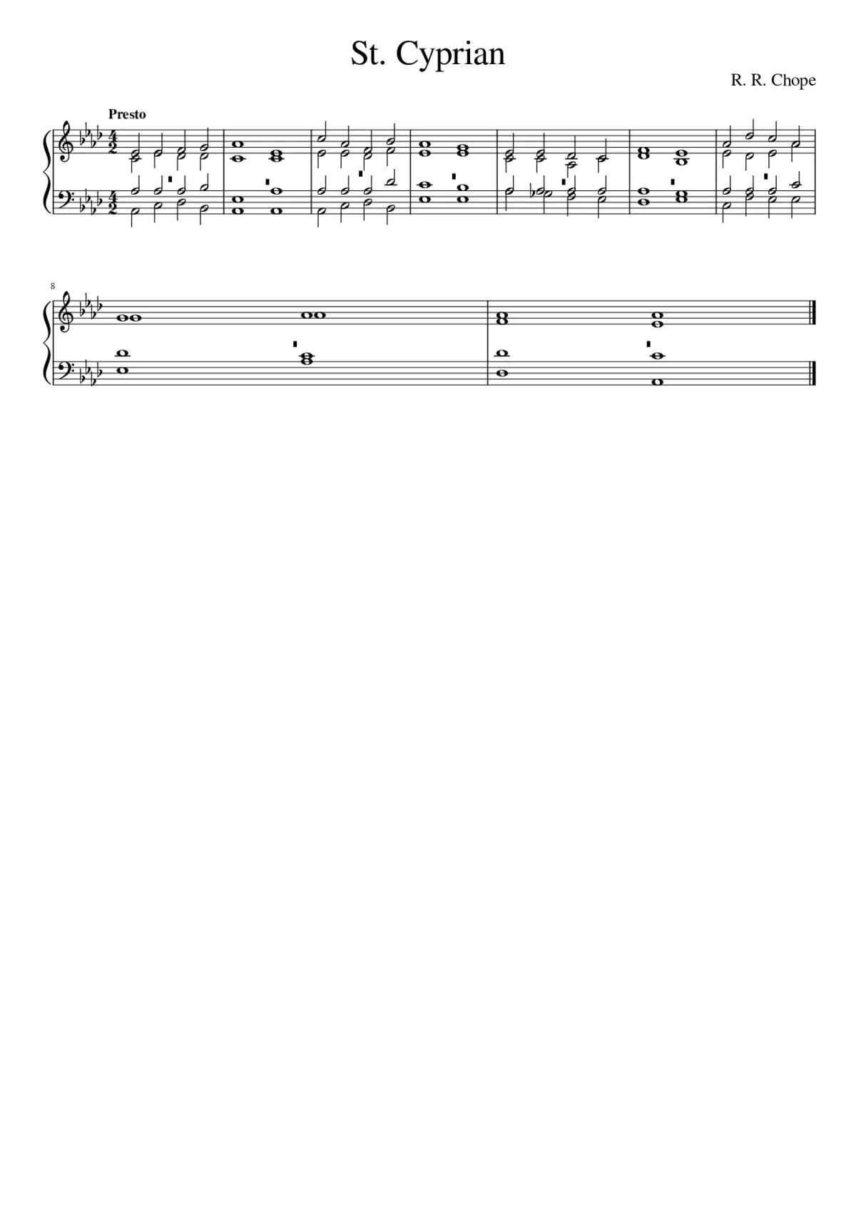 ST. CYPRIAN (Chope) - Page 1