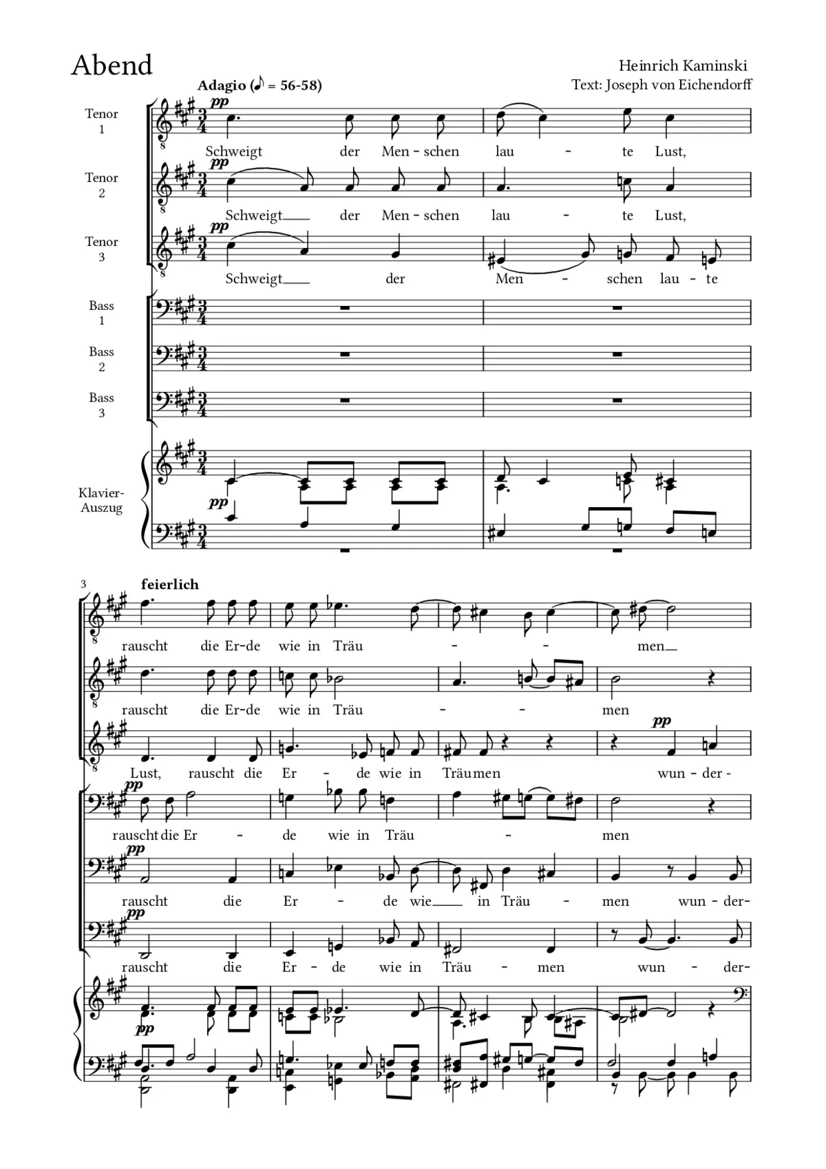 Abend - Page 1