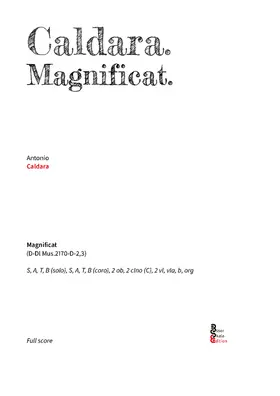 Magnificat (D-Dl Mus.2170-D-2,3)