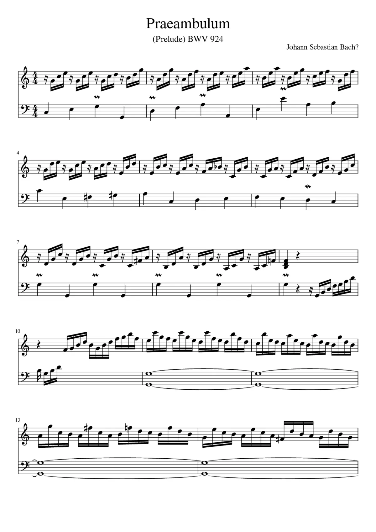 Praeambulum - Page 1