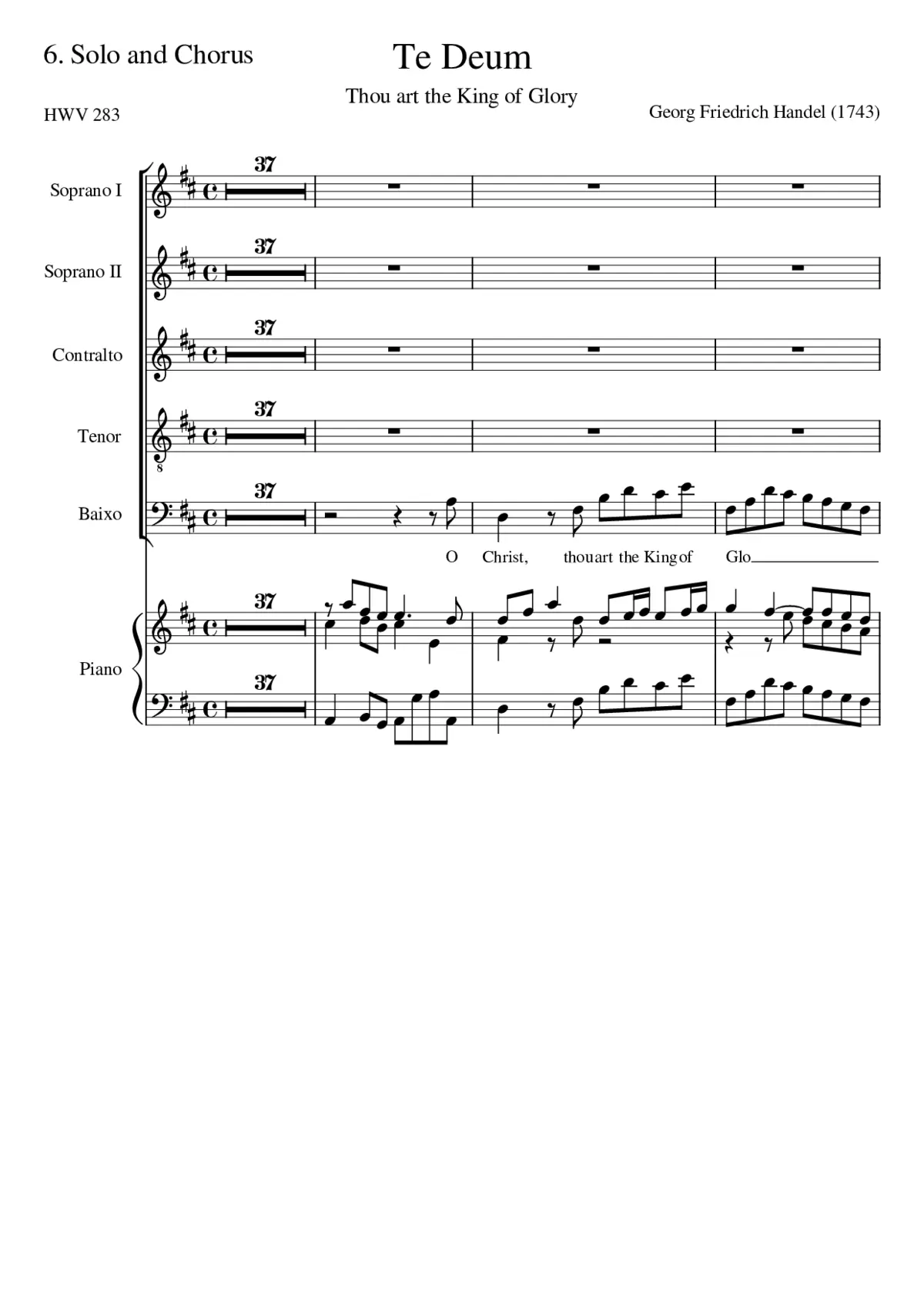 Te Deum 6 - Page 1