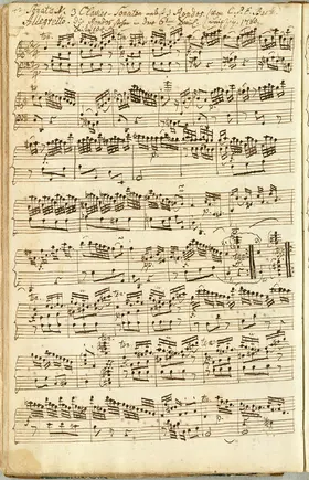 Keyboard Sonata in G major