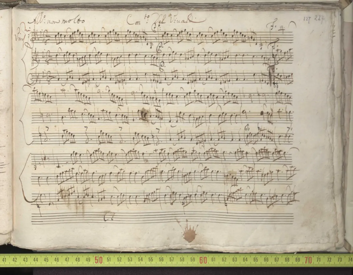 Concerto for Strings in C minor - Page 1
