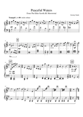 the elder scrolls iii morrowind - theme