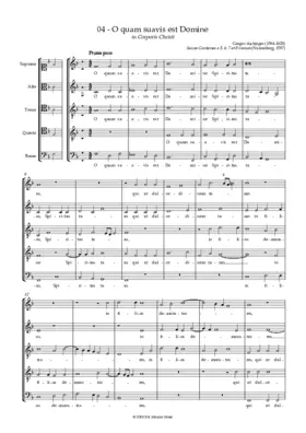 O quam suavis est Domine