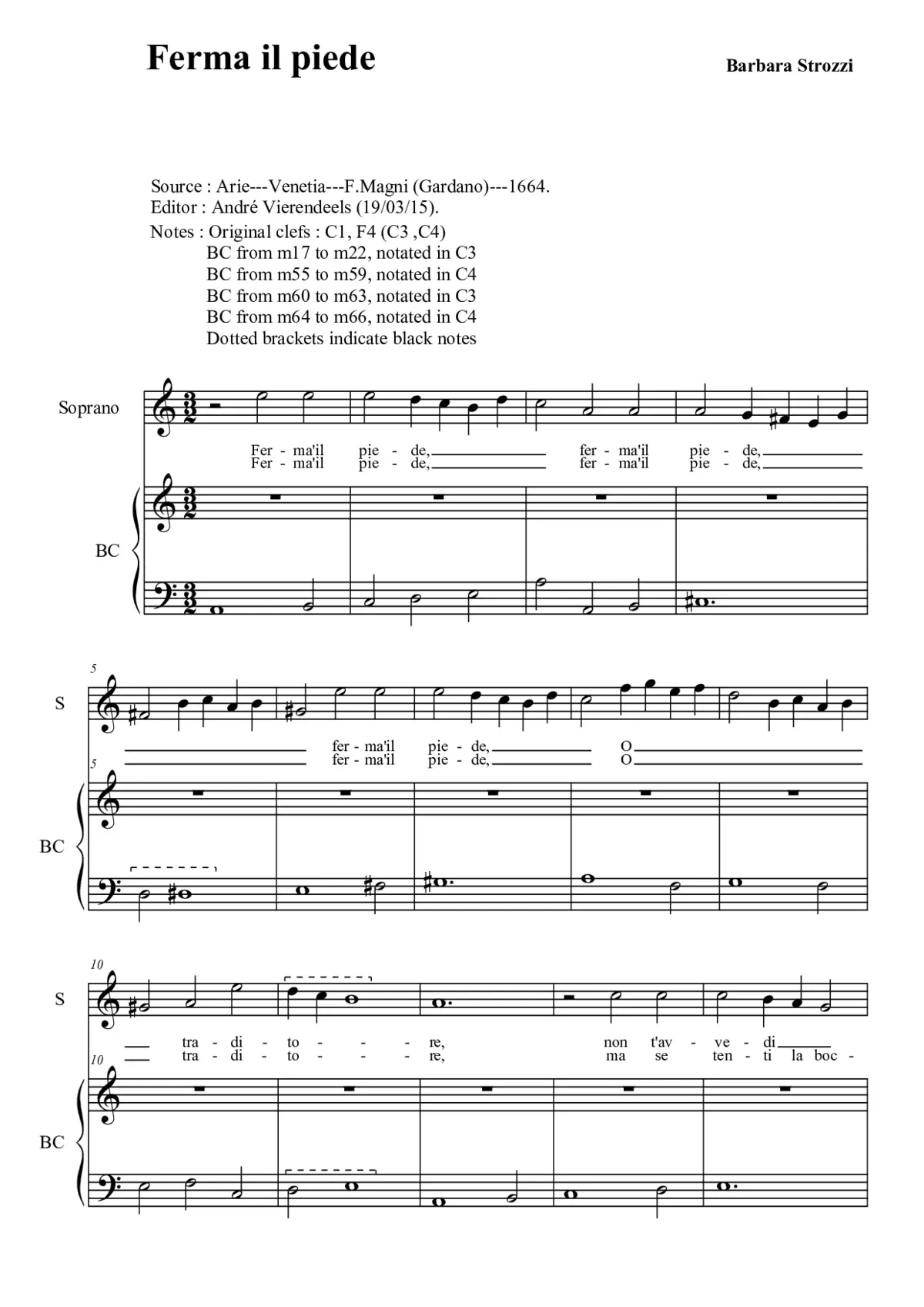Ferma il piede - Page 1
