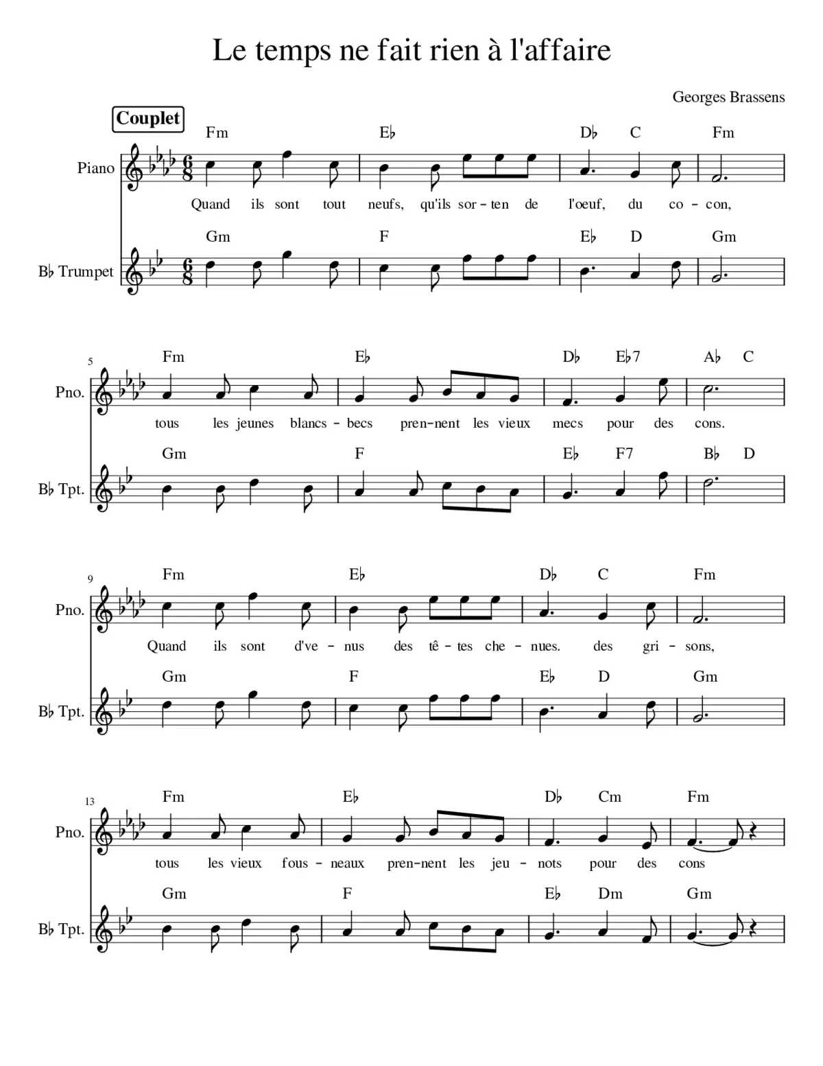 le temps ne fait rien laffaire - Page 1