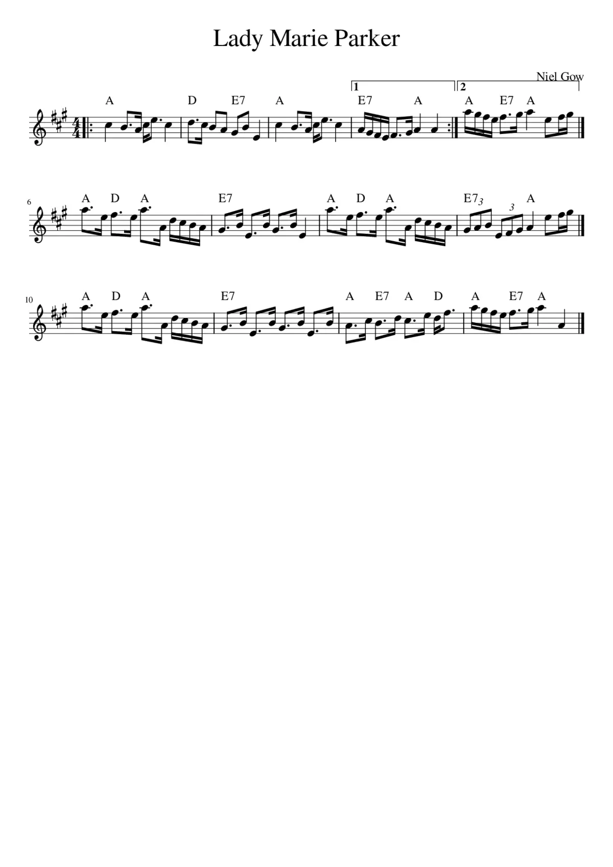 Lady Marie Parker - Page 1