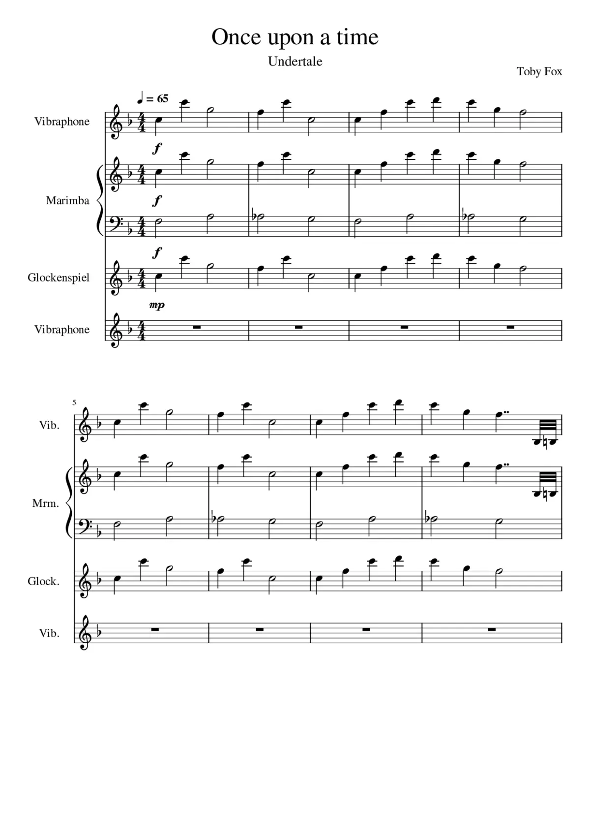 Once Upon A Time - Page 1
