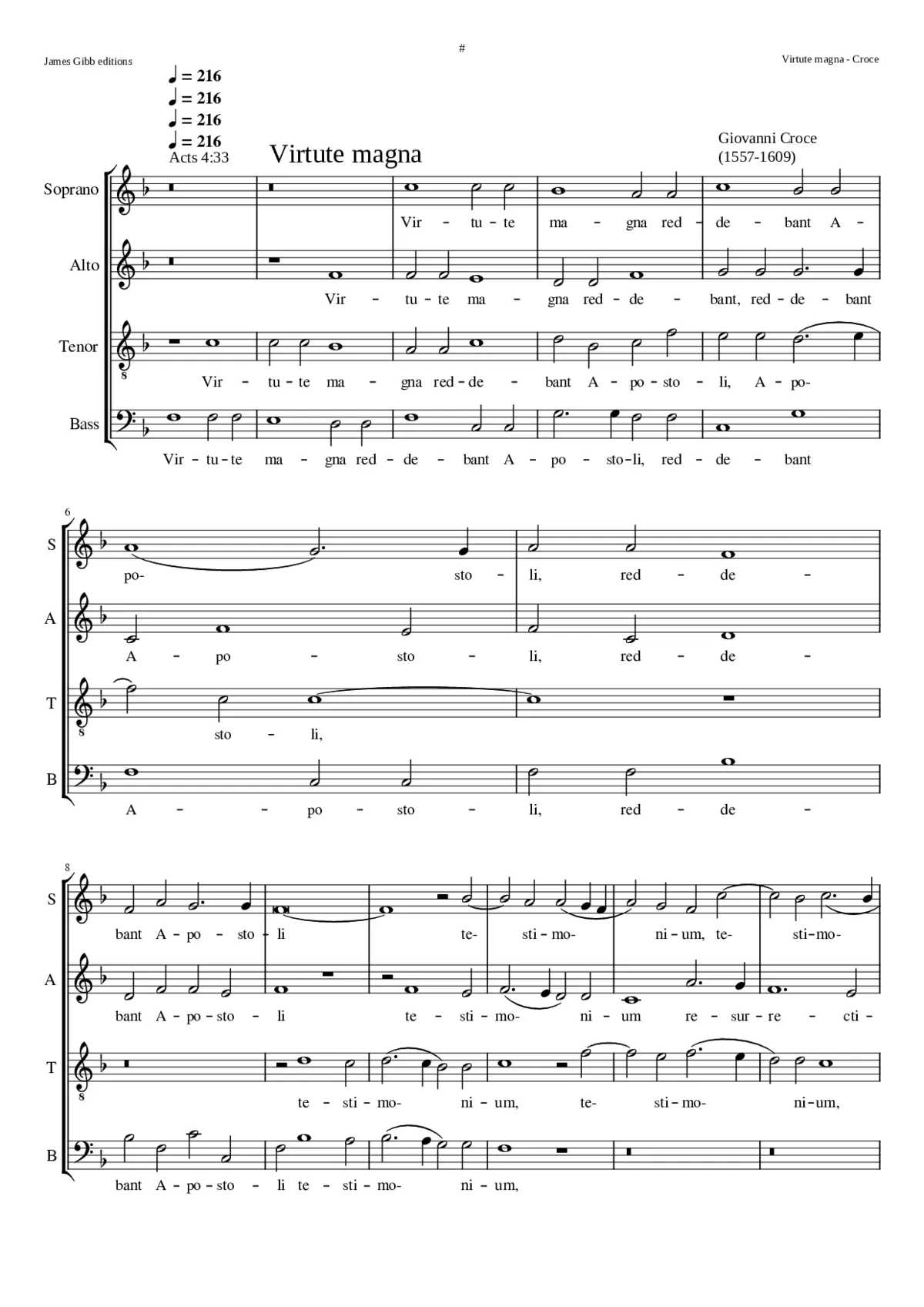 Virtute magna - Page 1