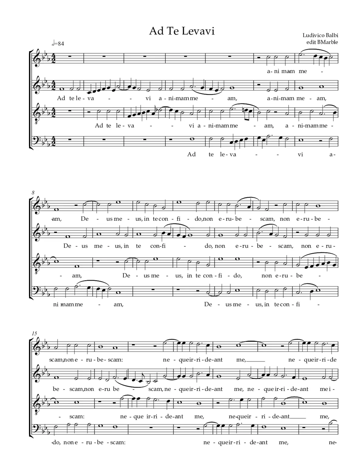 Ad te levavi - Page 1