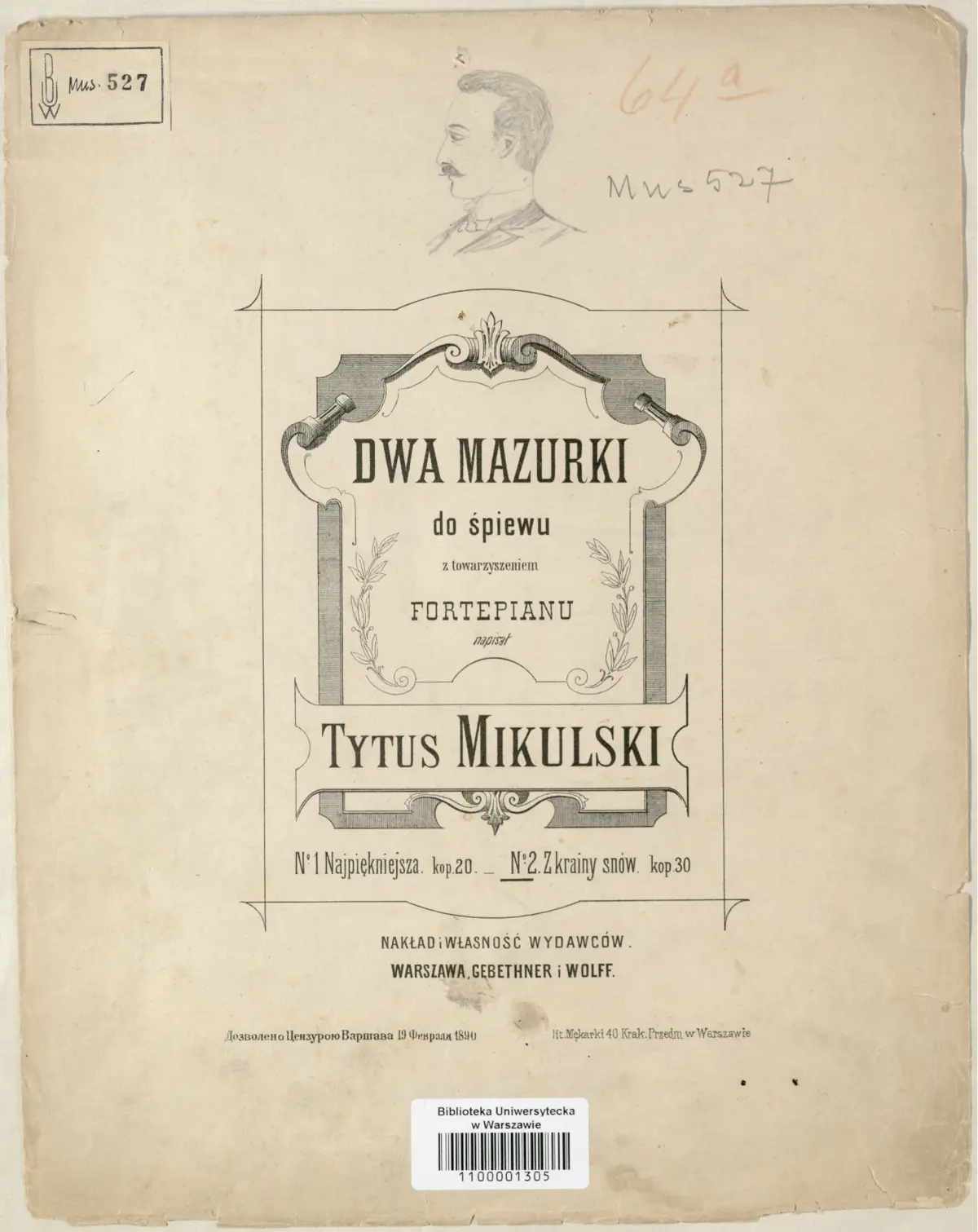 2 Mazurki do śpiewu - Page 1