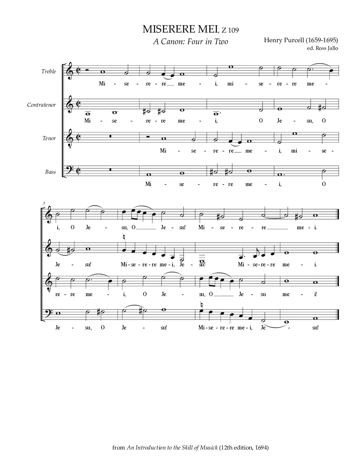 Miserere mei - Page 1