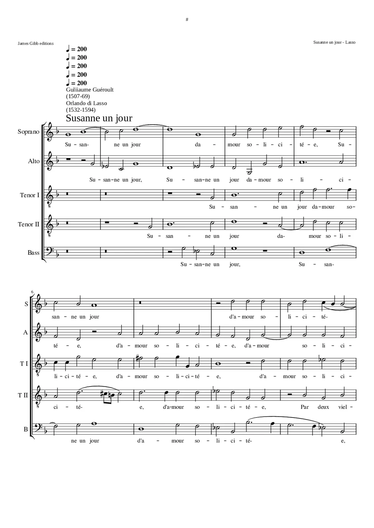 Susanne un jour - Page 1