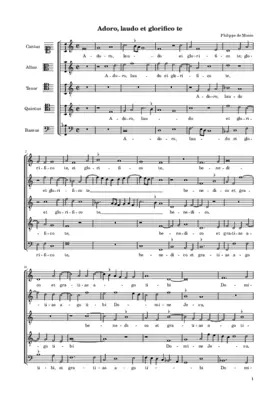 Adoro, laudo et glorifico te