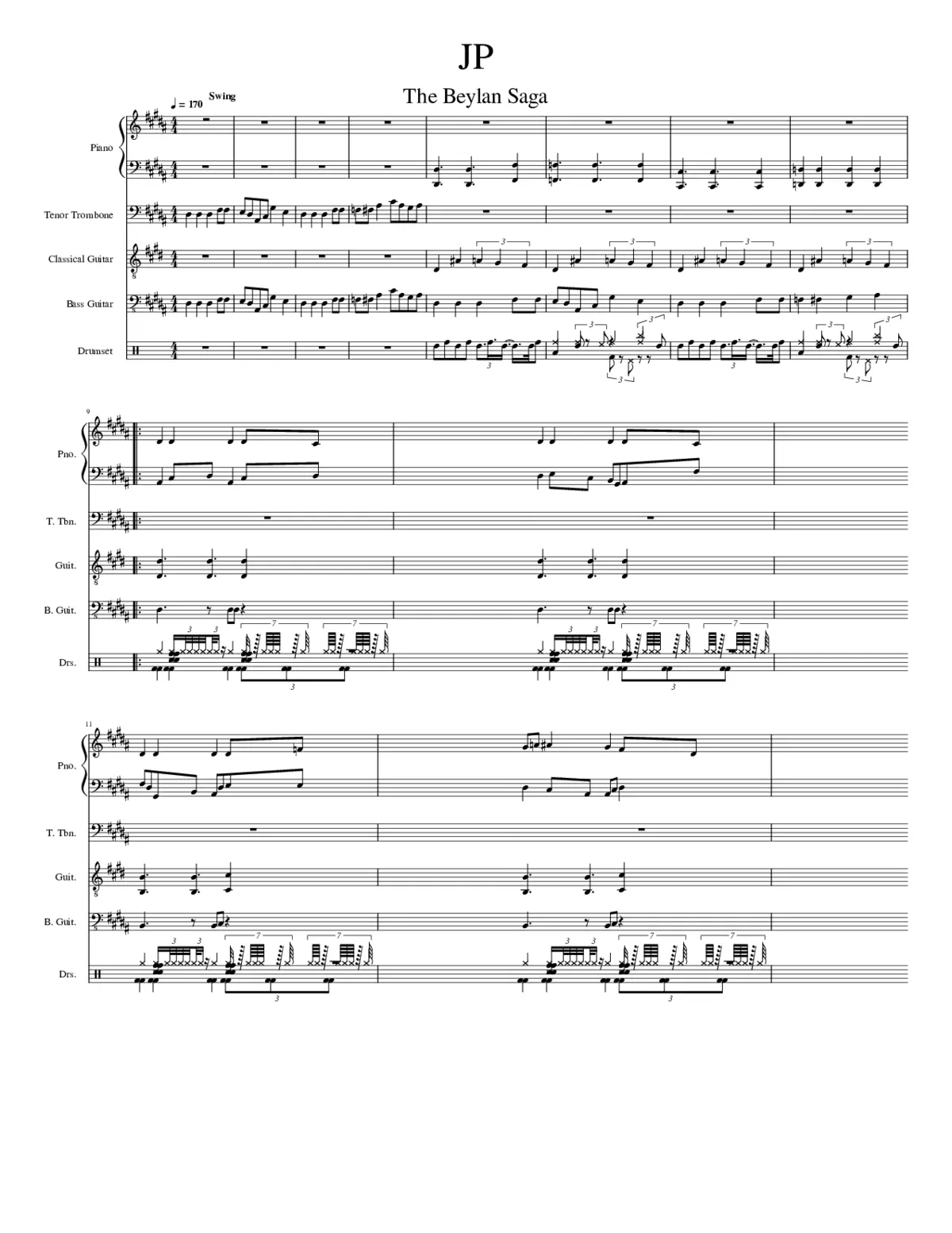 THE BEYLAN SAGA - JP - Page 1