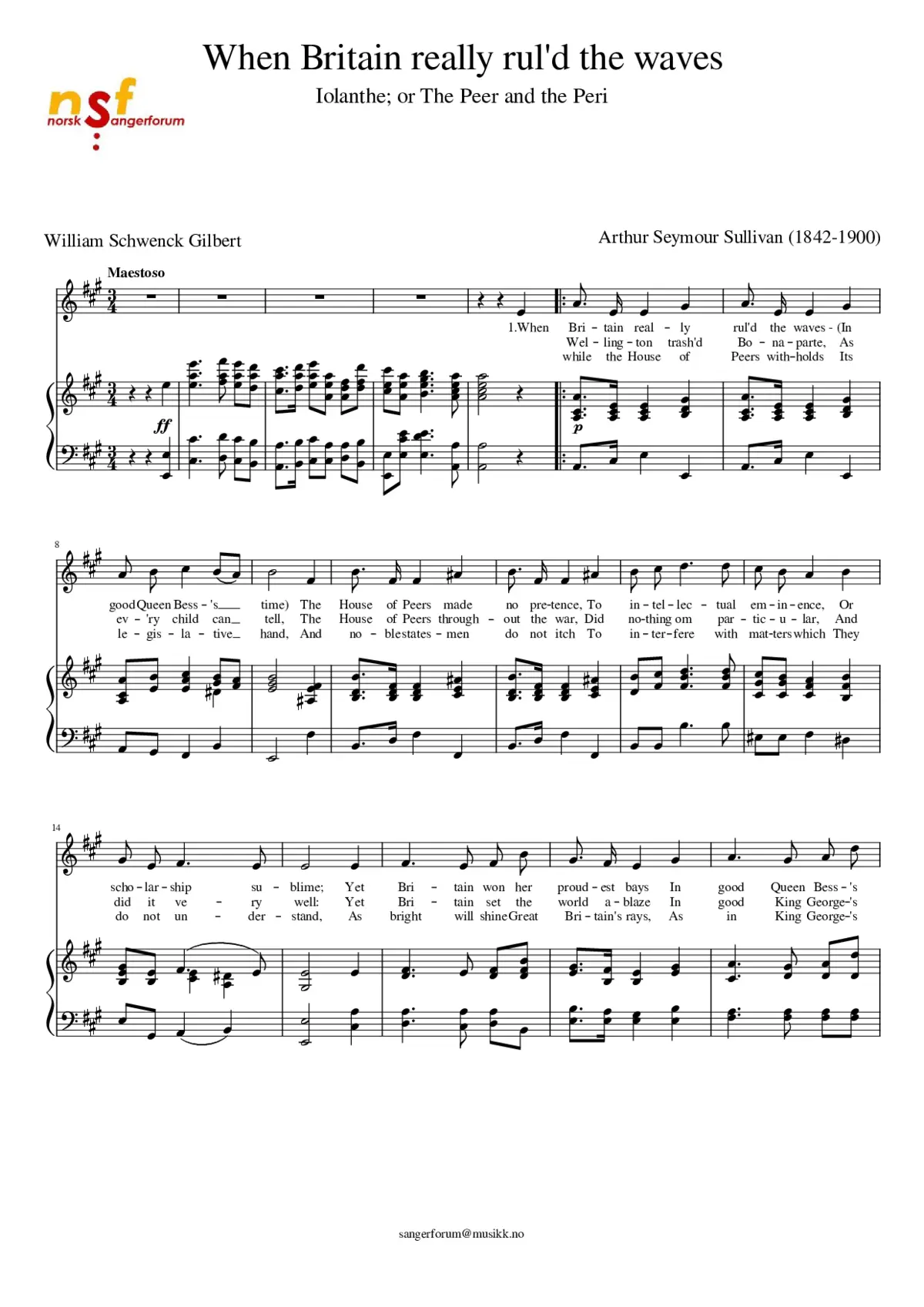 Iolanthe - Page 1