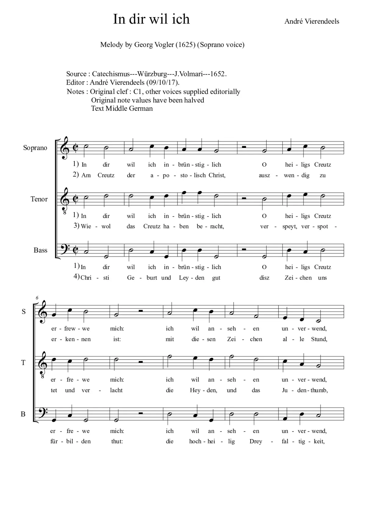 In dir wil ich - Page 1