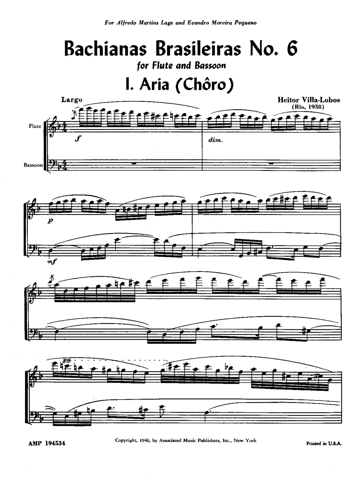 Bachianas brasileiras No.6 - Page 1